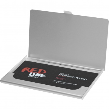 Logo trade promotional merchandise image of: Shanghai business card holder